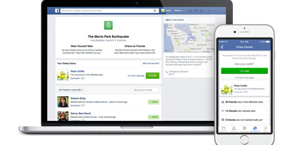 Facebook ‘Safety Check’ helps you tell friends and family you’re safe during natural disasters
