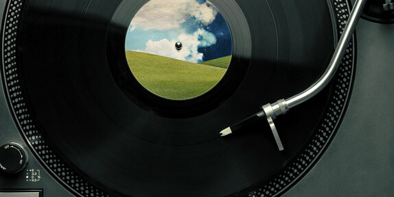 Retro album makeovers for modern musicians from Miley to Drake