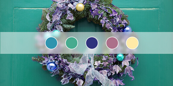 3 non-traditional color palettes for the holiday season