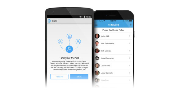 Twitter launches friend-finding and two-factor verification for Digits