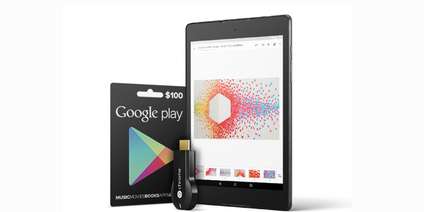 The Google Gadget Giveaway – Win a Nexus 9, Chromecast and $100 of Play credit!