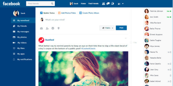 How Facebook should be designed