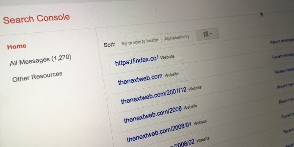Marketing the TNW Way #10: Google Search Console, master 855 properties