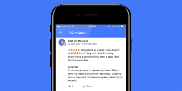 Google helps travelers find the best spots with auto-translated local reviews