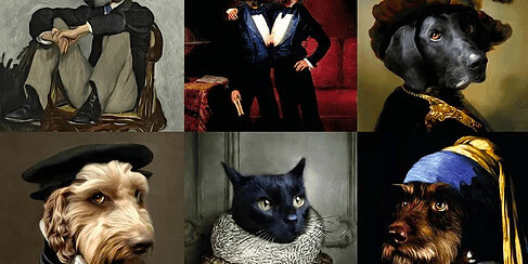 Brighten up your life with a luxurious portrait of your pet
