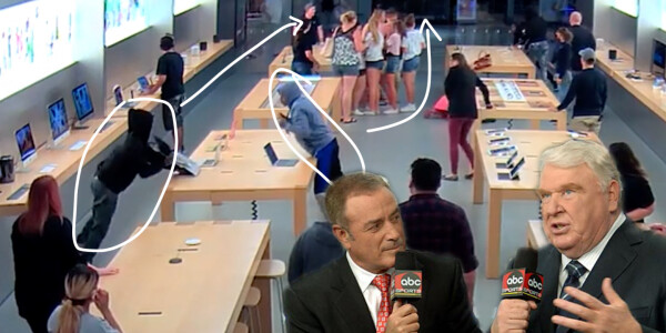 Watch: Apple Store heist nets thieves over $27k in MacBooks and iPhones