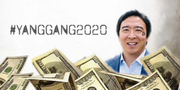 Here’s how much ‘Bitcoin Twitter’ loves presidential candidate Andrew Yang