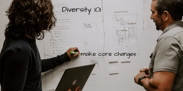 Token hires don’t help diversity, making core changes does