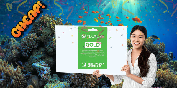 CHEAP: 12 months of Xbox Live Gold membership for $50? Press F to pay respects
