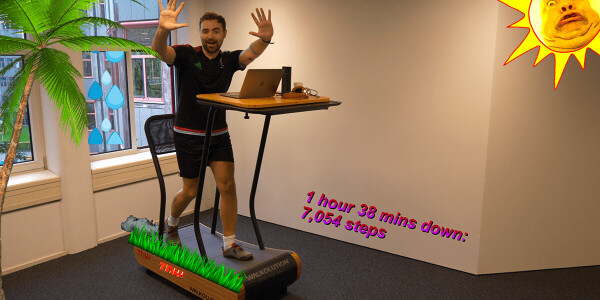 Watch me test a ‘walking desk’ for 7 hours straight because why not