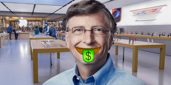 Bill Gates owns a lot more Apple stock than you might think