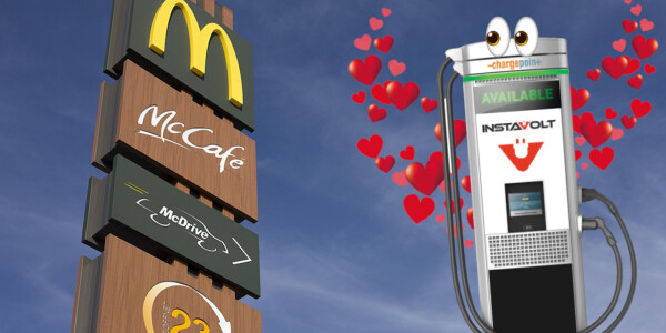 McDonald’s will add EV chargers to hundreds of its UK restaurants — and I’m lovin’ it