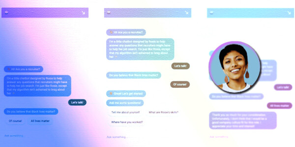 Meet the designer that made a chatbot to flag workplace racism