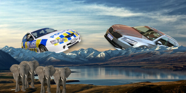 NZ police will reduce 84 elephants’ worth of CO2 each year with its new fleet vehicles