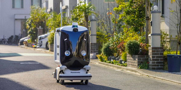Panasonic is testing Japan’s reaction to its first delivery robots