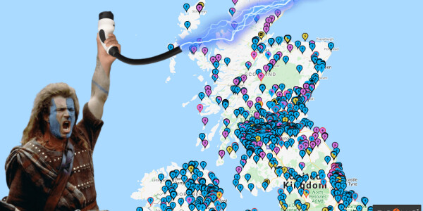Scotland’s free EV chargers make the rest of the UK look stingy