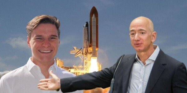 Teen bags seat on Bezos space trip because original passenger is busy