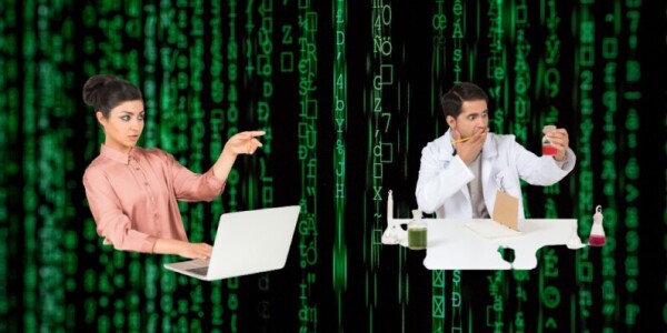 What the hell is the difference between a data analyst and a data scientist?