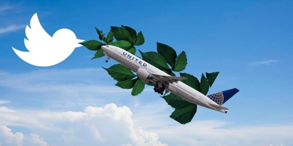 United dragged by Twitter over greenwashing with its ‘100% sustainable fuel’ flight