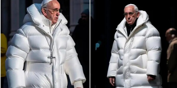 Opinion: The AI pope coat is the shape of hyperreality to come