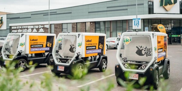 Lithuania launches Europe’s first driverless delivery robots on public roads