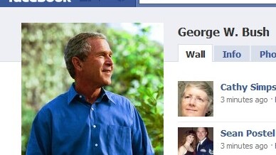 George W. Bush Joins Facebook About 4 Years Too Late