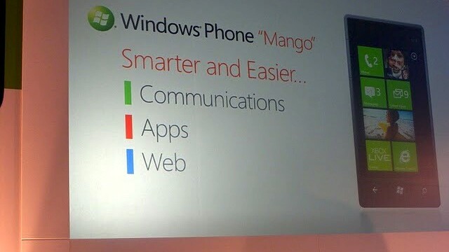 Windows Phone Mango update to roll out to AT&T customers on September 27