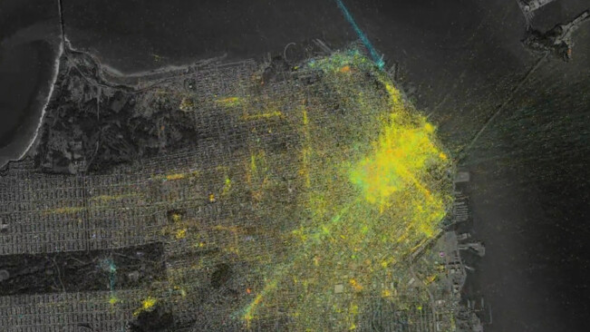 Foursquare designer explains how he created mesmerizing visualizations from check-in data
