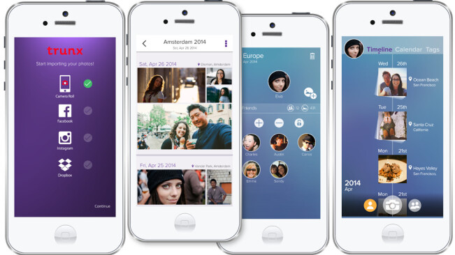 Trunx photo sharing and storage app for iOS 8 gets tweaked UI and new features