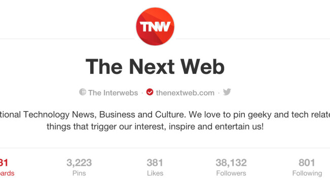 Pinterest updates its profile pages with round photos and a centered design