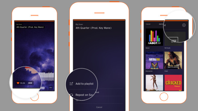 You can now create playlists using SoundCloud’s iOS app