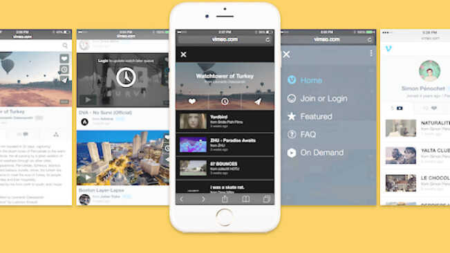 Vimeo launches new mobile site with Watch Later feature