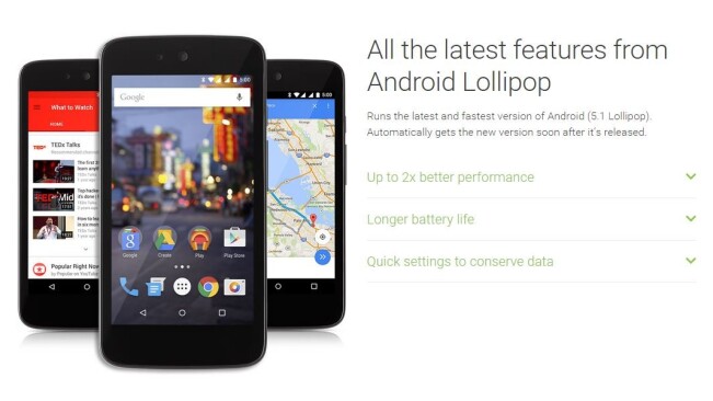 Android Lollipop 5.1 will arrive first on Android One devices for emerging markets