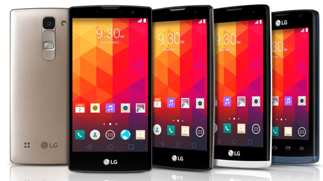 LG aims for the mid-range smartphone segment with four new Android Lollipop devices