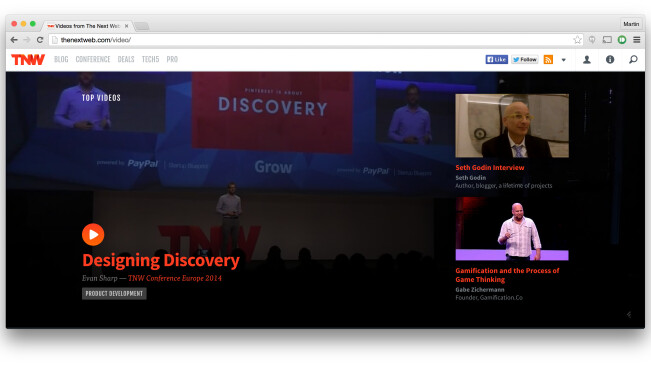 Introducing TNW Video: A new way to explore great talks from our conferences
