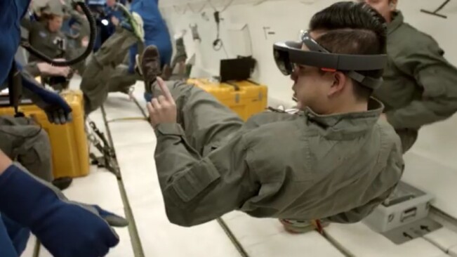 NASA and Microsoft will send HoloLens into space by the end of this year