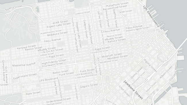 See San Francisco reimagined as a startup map