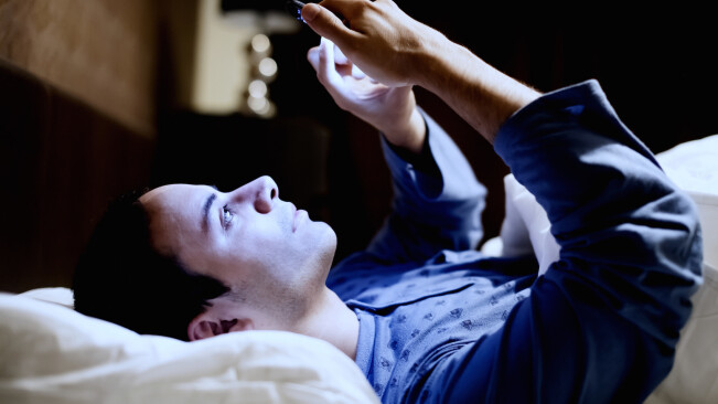 Do you sleep with your smartphone on the nightstand?
