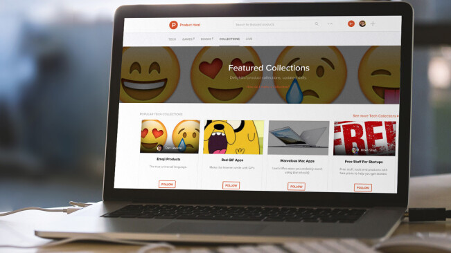 Product Hunt now lets you follow and search for collections