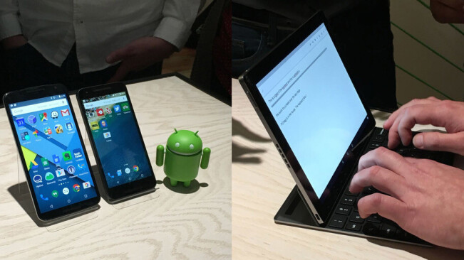 Hands-on with Nexus 5X, 6P and Pixel C: Android is better than ever