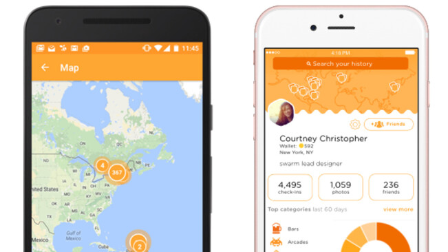 Foursquare’s Swarm is now a handy life-logging app