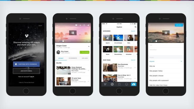 Vimeo for iOS has been totally redesigned and rebuilt using Swift