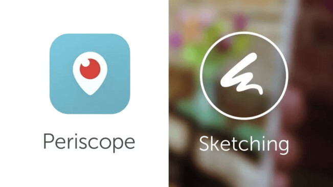 Periscope has officially unveiled its sketching feature for livestreams