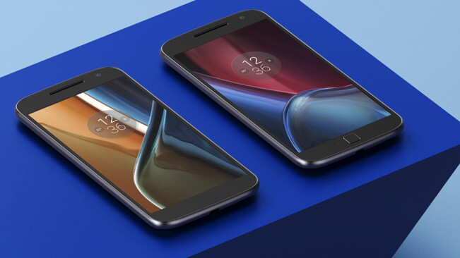 Motorola refreshes its budget G handset line with the Moto G4 and G4 Plus