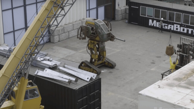 Watch: This is how you wreck a giant $200,000 battle robot