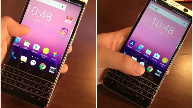 Leaked images show BlackBerry’s final in-house smartphone