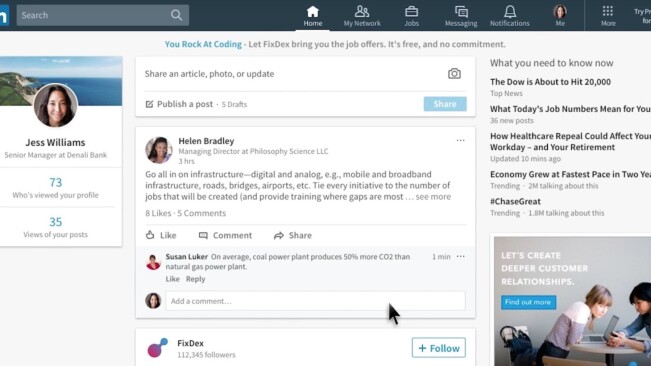 LinkedIn launches huge Facebook-like redesign to be less confusing
