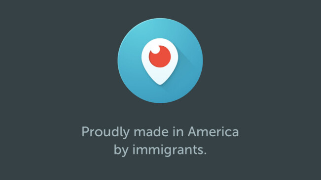 Twitter digs at Trump with made ‘by immigrants’ stamp on Periscope