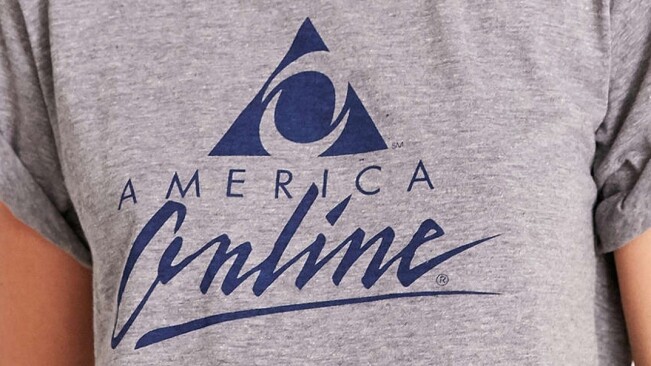 Urban Outfitters hawks the AOL shirt no one asked for