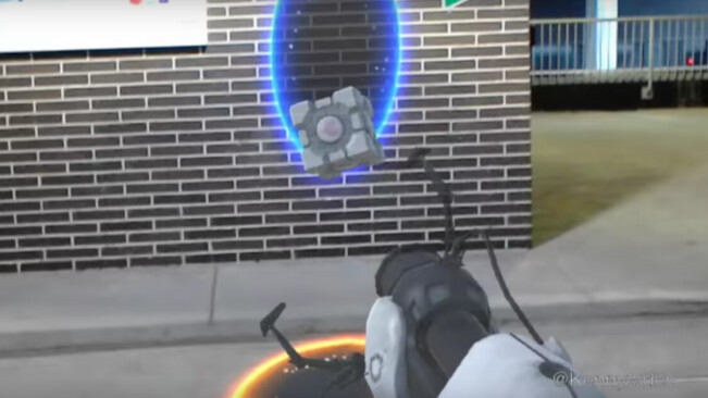 Portal for Microsoft HoloLens makes real life look great again